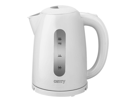 Camry | Kettle | CR 1254 | Standard | 2200 W | 1.7 L | Plastic | 360° rotational base | White