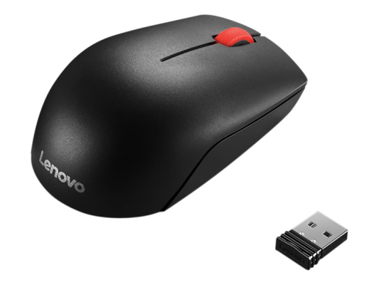 Lenovo | Mouse | Essential Compact | Standard | Wireless | Black