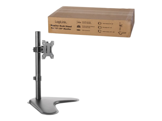 Logilink | Desk Mount | BP0044 | 13-32 " | Maximum weight (capacity) 8 kg | Black
