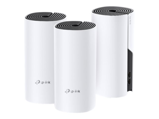 Whole Home Mesh WiFi System | Deco M4 (3-Pack) | 802.11ac | 300+867 Mbit / s | 10 / 100 / 1000 Mbit / s | Ethernet LAN (RJ-45) ports 2 | Mesh Support Yes | MU-MiMO Yes | No mobile broadband | Antenna type 2xInternal | No