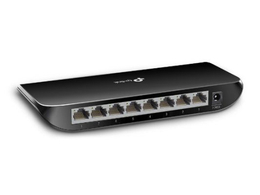 TP-LINK | Switch | TL-SG1008D | Unmanaged | Desktop | Gigabit Ethernet (copper) ports quantity 8 | Power supply type External | 36 month(s)