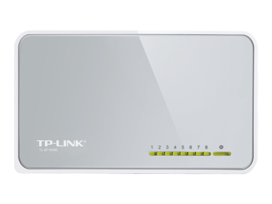 TP-LINK | Switch | TL-SF1008D | Unmanaged | Desktop | 10 / 100 Mbps (RJ-45) ports quantity 8 | Power supply type External | 36 month(s)