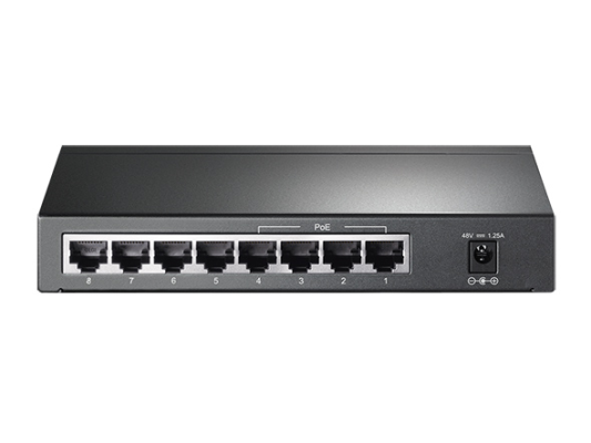TP-LINK | Switch | TL-SG1008P | Unmanaged | Desktop | Gigabit Ethernet (copper) ports quantity 8 | Power over Ethernet (PoE) ports quantity 4 | Power supply type External | 36 month(s)