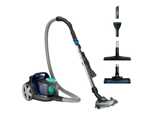 Philips | Vacuum cleaner | PowerPro Active FC9556 / 09 | Bagless | Power 900 W | Dust capacity 1.5 L | Blue