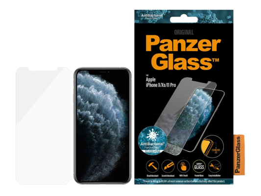 PanzerGlass | 2661 | Screen Protector | iPhone | X / XS | Tempered glass | Transparent