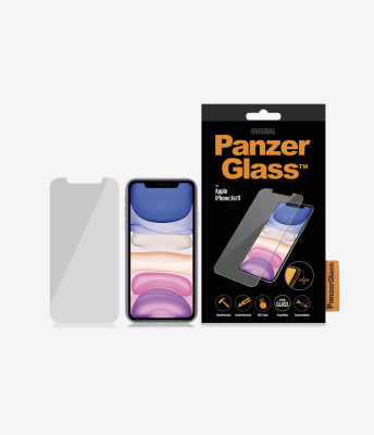 PanzerGlass | Apple | iPhone XR / 11 | Hybrid glass | Transparent | Full frame coverage; Rounded edges; 100% touch preservation | Screen Protector