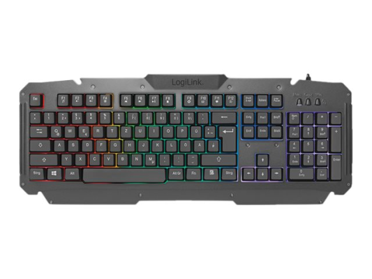 Logilink | Gaming-Set, keyboard, mouse and mouspad | ID0185 | Keyboard, Mouse and Pad Set | Wired | Mouse included | DE | Numeric keypad