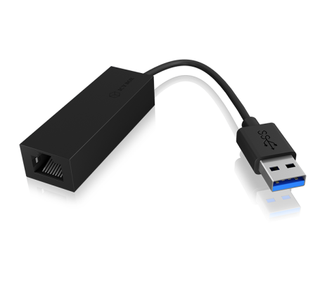Raidsonic | USB 3.0 (A-Type) to Gigabit Ethernet Adapter | IB-AC501a