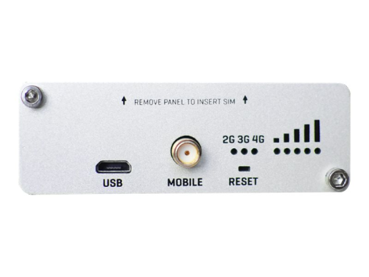 LTE Gateway | TRB141 | No Wi-Fi | Ethernet LAN (RJ-45) ports 0 | Mesh Support No | MU-MiMO No | 2G / 3G / 4G | Antenna type 1 x SMA for LTE | 1 x Virtual network interface via micro USB