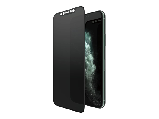 PanzerGlass | P2666 | Screen protector | Apple | iPhone X / Xs / 11 Pro | Tempered glass | Black | Confidentiality filter; Full frame coverage; Anti-shatter film (holds the glass together and protects against glass shards in case of breakage