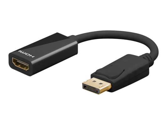 Goobay | DisplayPort / HDMI Adapter Cable | 67881 | DisplayPort Male | HDMI Female | 0.1 m