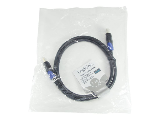 Logilink | HDMI (type A) male | HDMI (type A) male | HDMI to HDMI | 1 m