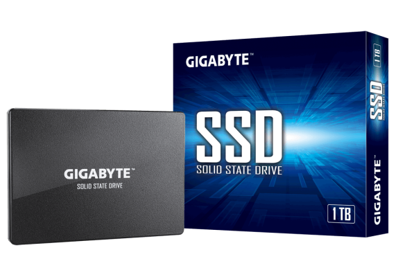 Gigabyte | GP-GSTFS31100TNTD | 1000 GB | SSD form factor 2.5-inch | Solid-state drive interface SATA | Read speed 550 MB / s | Write speed 500 MB / s