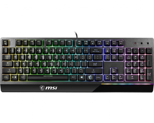 MSI Vigor GK30 Gaming Keyboard, US Layout, Wired, Black | MSI | Vigor GK30 | Gaming keyboard | Wired | RGB LED light | US | Black