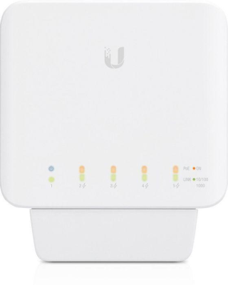 Ubiquiti USW-Flex Indoor / outdoor 5Port Poe Gigabit Switch with 802.3bt Input Power Support | Ubiquiti