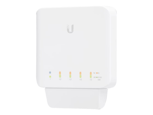 Ubiquiti USW-Flex Indoor / outdoor 5Port Poe Gigabit Switch with 802.3bt Input Power Support | Ubiquiti