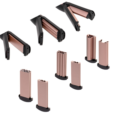 Camry | Hair Styler | CR 2024 | 1200 W | Black / Rose gold