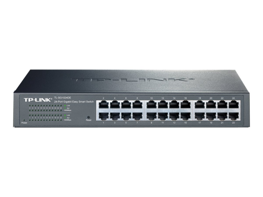 TP-LINK | Switch | TL-SG1024DE | Web Managed | Rackmountable | Gigabit Ethernet (copper) ports quantity 24 | 36 month(s)