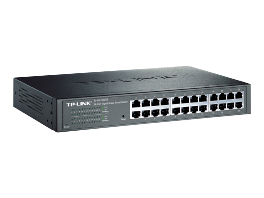 TP-LINK | Switch | TL-SG1024DE | Web Managed | Rackmountable | Gigabit Ethernet (copper) ports quantity 24 | 36 month(s)