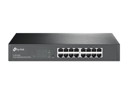 TP-LINK | Switch | TL-SG1016DE | Web Managed | Rackmountable | Gigabit Ethernet (copper) ports quantity 16 | 36 month(s)