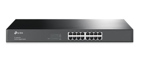 TP-LINK | Switch | TL-SG1016 | Unmanaged | Rackmountable | Gigabit Ethernet (copper) ports quantity 16 | 60 month(s)