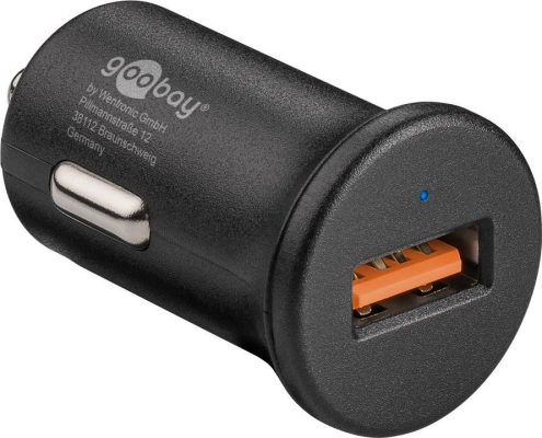 Goobay | Quick Charge QC3.0 USB car fast charger | USB 2.0 Female (Type A)