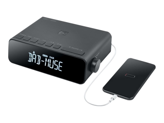 Muse | DAB+ / FM RDS Radio | M-175 DBI | Alarm function | AUX in | Black