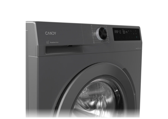 Candy BR 26SSR6G-S Washing Machine, A, Front loading, Depth 39,2 cm, 6 kg, Grey