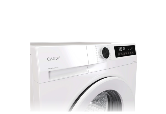 Candy GD 48S6-S Washing Machine, A, Front loading, Depth 53,3 cm, 8 kg, White