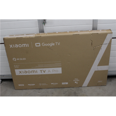 SALE OUT. Xiaomi QLED TV A Pro 2025 55'' | Xiaomi | QLED TV A Pro 2025 | 55'' | Smart TV | Google TV | 4K UHD | Black | DEMO ,USED