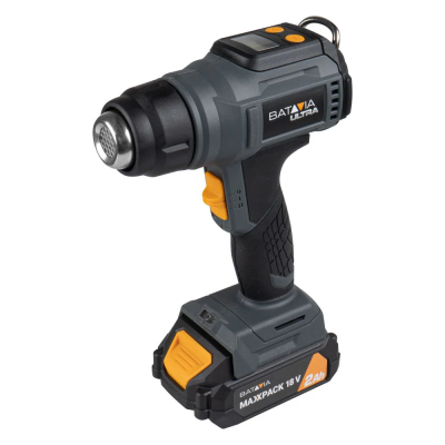Batavia B.V. 18V Cordless Heat Gun with Digital LCD Display (battery and charger not included)