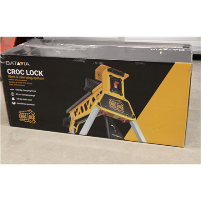 Batavia B.V. Croc Lock Workbench and Clamping Station | DAMAGED PACKAGING, SCRATCHED ON CORPUS