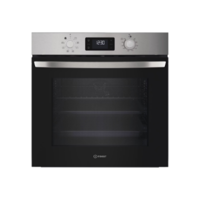 Indesit IO 255HU X Oven, Built-in, Electric, Width 59.5 cm, Self cleaning, Stainless steel