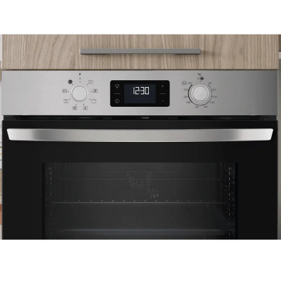 Indesit IO 255HU X Oven, Built-in, Electric, Width 59.5 cm, Self cleaning, Stainless steel