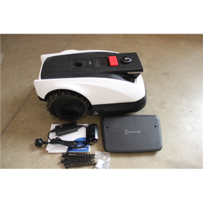 SALE OUT. Ecovacs GOAT O500 Panorama Lawn Mower, Robot, Up to 500 m², Al camera navigation, SmartEdge, White | Ecovacs | Lawn Mower GOAT O500 Panorama | NO ORIGINAL PACKAGING, USED, DIRTY, SCRATCHED, BENT LID LEG