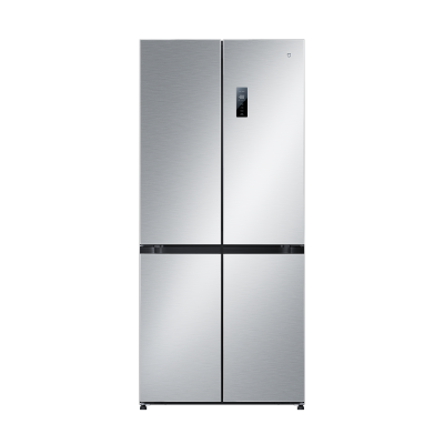 Xiaomi Mijia Refrigerator Cross Door 502L EU | Energy efficiency class E | Free standing | Side by Side | Height 191.2 cm | No Frost system | Fridge net capacity 326 L | Freezer net capacity 176 L | 37 dB | Brushed Silver