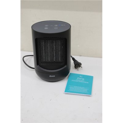 SALE OUT. Duux Zone Personal Ceramic Heater, Power consumption 600, 900, 1500 W, Black | SALE OUT. Duux Zone Personal Ceramic Heater | Ceramic Heater | 600 / 900 / 1500 W | Black | DEMO | IP21