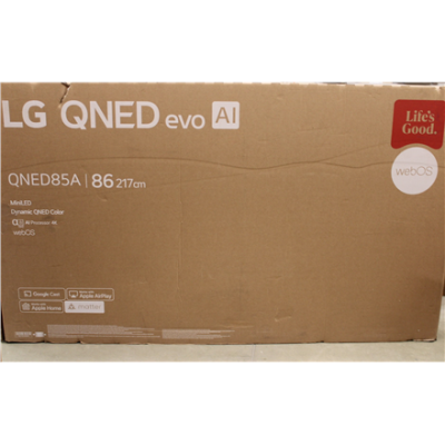 SALE OUT. LG TV | 86QNED85A3C | 86 | Smart TV | webOS 25 | 4K UHD | DAMAGED PACKAGING