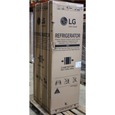 SALE OUT. LG Refrigerator | GBV21L0EPY | Energy efficiency class E | Free standing | Combi | Height 186 cm | No Frost system | Fridge net capacity 234 L | Freezer net capacity 110 L | Display | 35 dB | Prime Silver | DAMAGED PACKAG