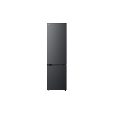LG Refrigerator | GBBSJ1CCEP | Energy efficiency class C | Free standing | Combi | Height 186 cm | Fridge net capacity 220 L | Freezer net capacity 113 L | Display | 34 dB | Black