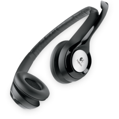 Logitech | Computer headset | H390 | Built-in microphone | USB Type-A | Black