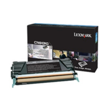Lexmark C746H3KG | C746, C748 Black High Yield Corporate Cartridge | Cartridge | Black