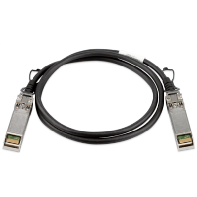 D-Link | DEM-CB100S | SFP+ | Copper | Direct Attach Cable | 10 / 100 / 1000 / 10000 Mbit / s | Maximum transfer distance 1 m | -40 to +85C