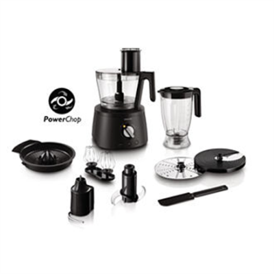 Philips | Avance Collection | Food processor | Food procesor | Bowl capacity 2.2 L | 1000 W | Black