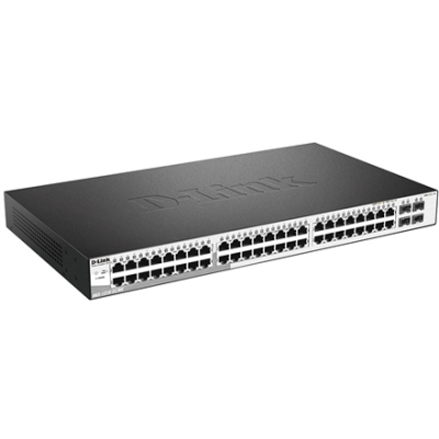 D-Link | Metro Ethernet Switch | DGS-1210-52 / ME | Managed L2 | Rack mountable | Gigabit Ethernet (copper) ports quantity 48 | SFP ports quantity 4 | Power supply type Single | 24 month(s)