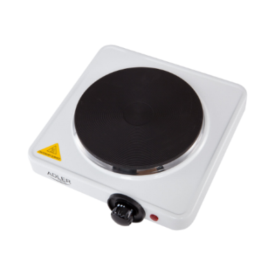 Adler | Free standing table hob | AD 6503 | Number of burners / cooking zones 1 | White | Electric