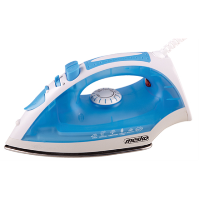 Iron | Mesko | MS 5023 | With cord | 2200 W | Blue / White