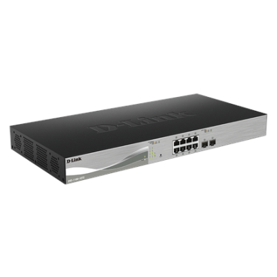 D-Link | Switch | DXS-1210-10TS | Web Management | Rack mountable | 10 Gbps (RJ-45) ports quantity 8 | SFP+ ports quantity 2 | Power supply type Single
