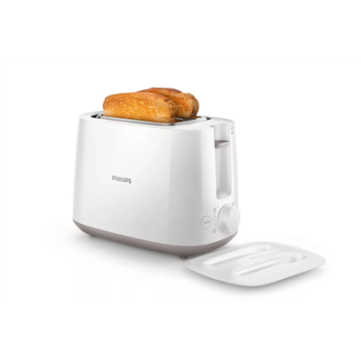 Philips | Toaster | HD2582 / 00 | Power 760 - 900 W | Number of slots 2 | Housing material Plastic | White