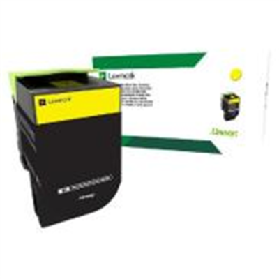 Lexmark Return Program Toner Cartridge CS / CX417,517 | 3,5K Return Program Toner Cartridge CS / CX417,517 | Cartridge | Yellow